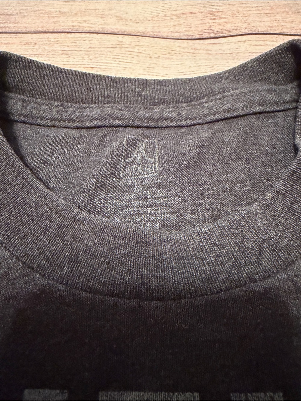 Lot of 2 Mens Medium Gray T-Shirts: Atari and Rocky - Picture 4 of 6